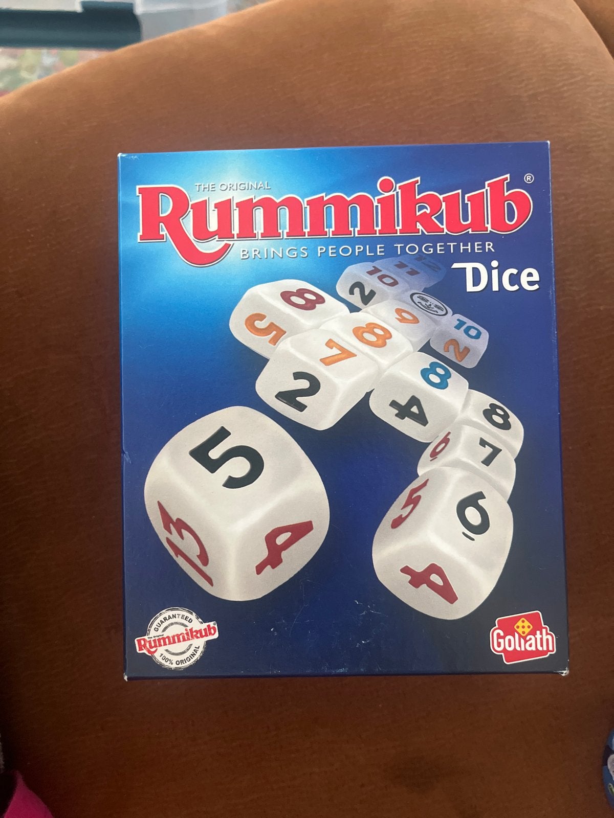 Rummikub Dice - Het originele dobbelspel, Drie of vier spelers, Ophalen, Zo goed als nieuw, Reisspel