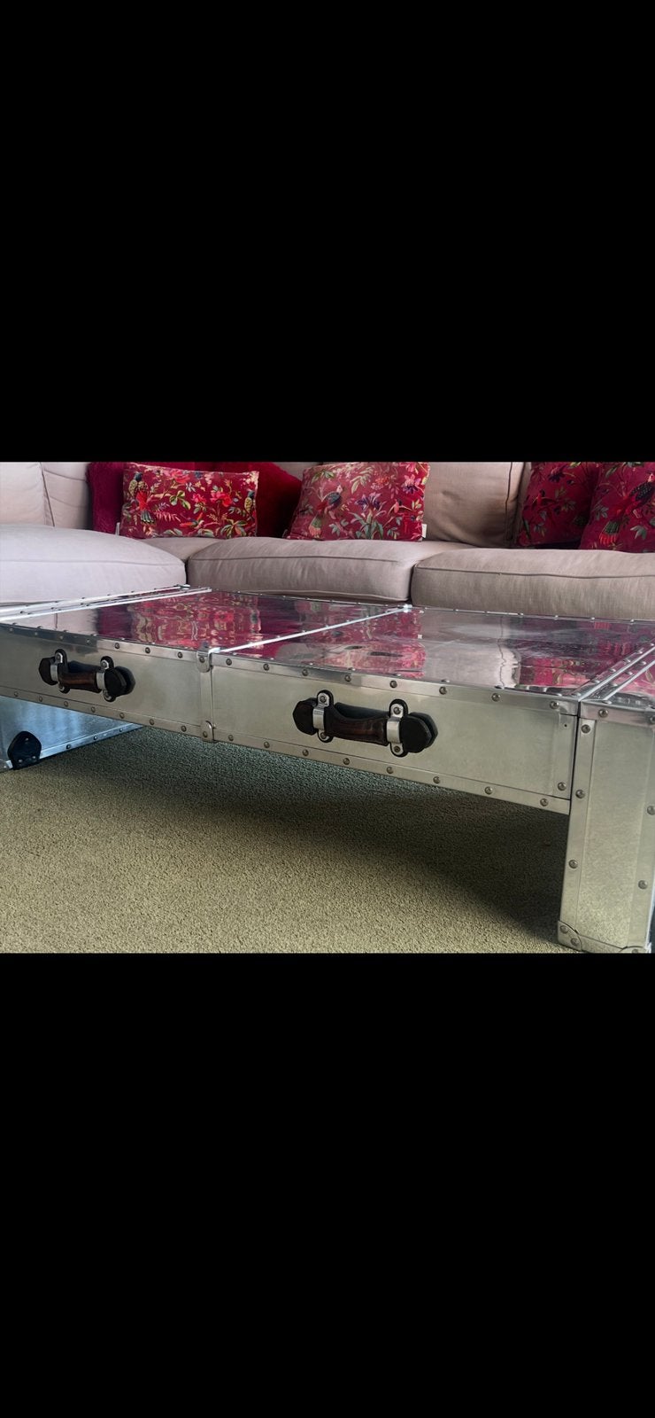 Eicholtz , Timoty Oulton aviarion style salon tafel, Ophalen of Verzenden, Zo goed als nieuw