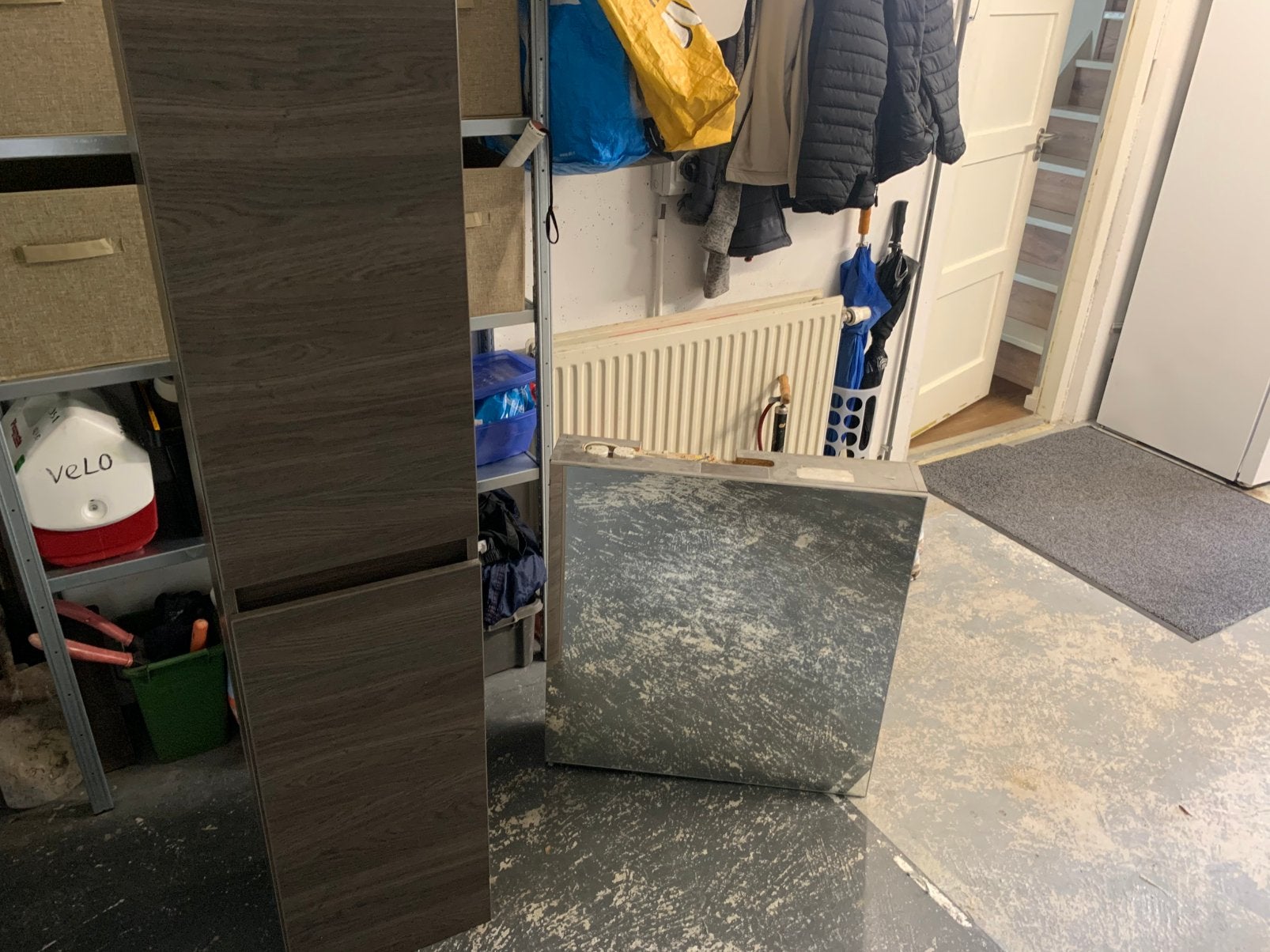 Badmeubels, Ophalen, (Half)hoge kast, 50 tot 100 cm, Zo goed als nieuw