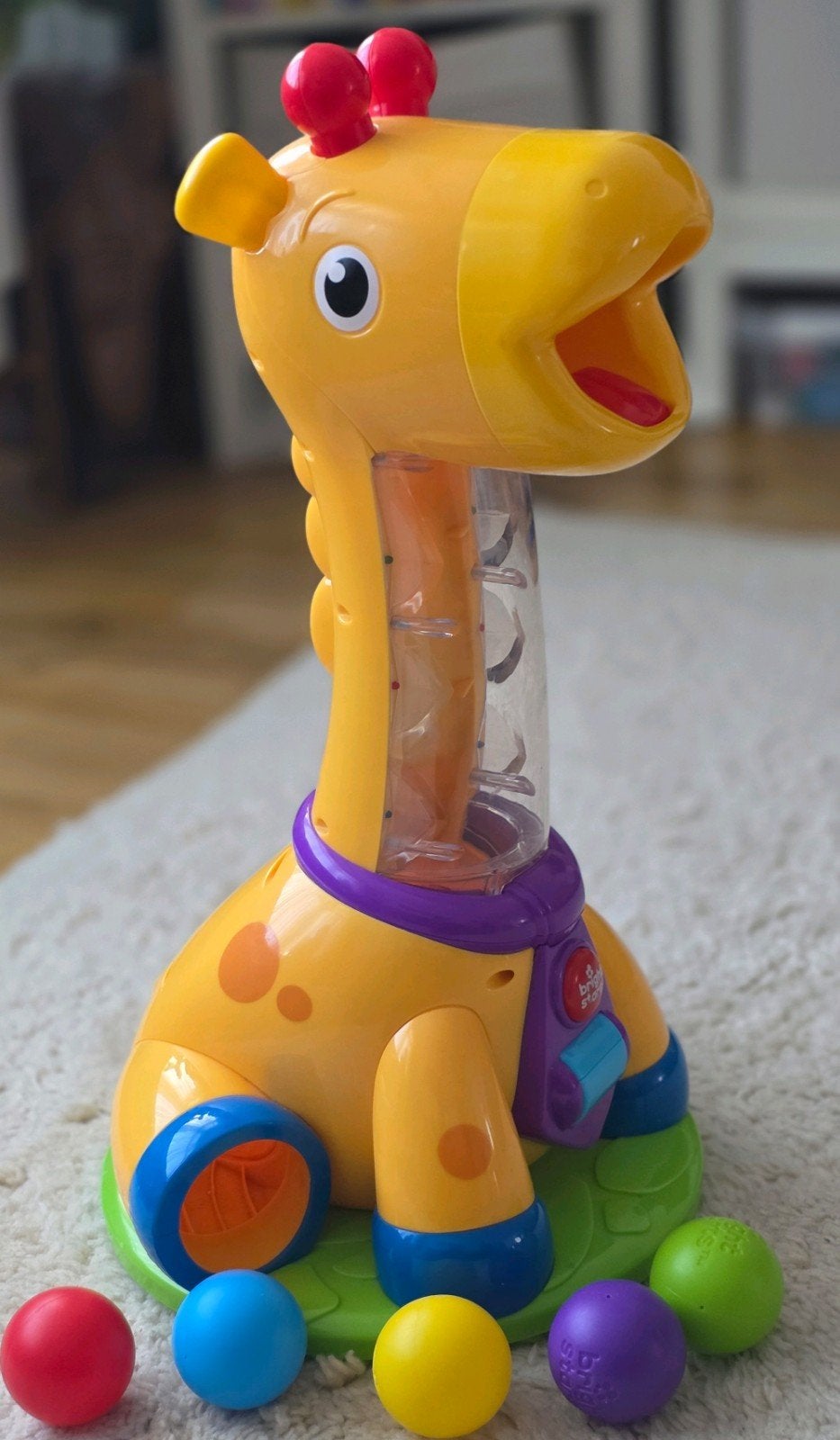 bright starts draai en giechel giraffe, Ophalen, Zo goed als nieuw, Overige typen, Met licht
