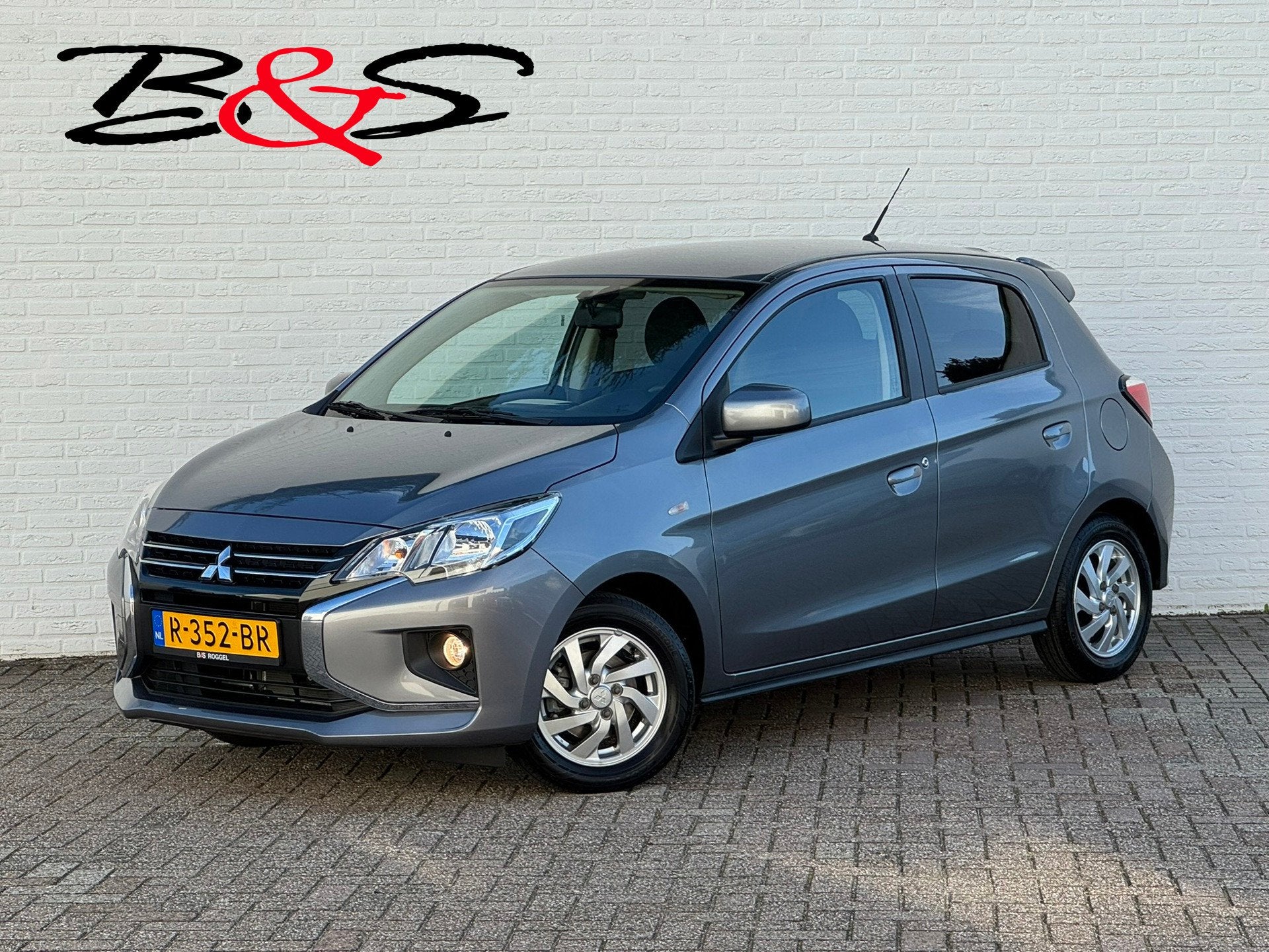 Mitsubishi Space Star 1.2 Dynamic Automaat Camera Carplay DA, Auto's, Dealer onderhouden, Stof, Gebruikt, Bedrijf