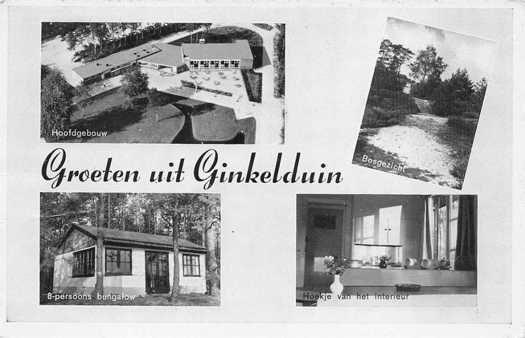 703-470-015 Groeten uit Ginkelduin Leersum, Verzamelen, Ansichtkaarten | Nederland, Verzenden, Voor 1920, Utrecht