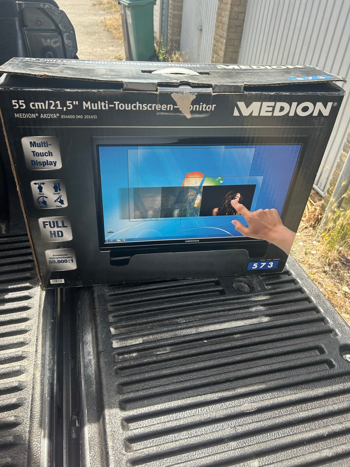 Medion Akoya X54000 21.5" Full HD Multi-Touch Monitor, Ophalen, Touchscreen, Nieuw, Full HD
