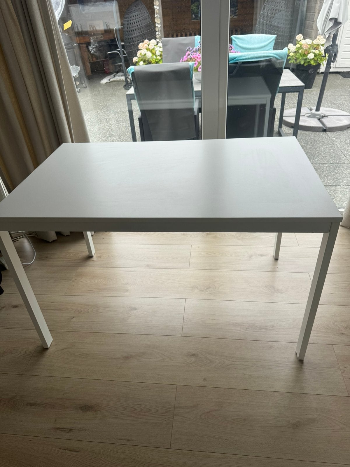 Eetafel 120x75. Uitschuifbaar naar groter. Als nieuw, Ophalen, 100 tot 150 cm, 50 tot 100 cm, Zo goed als nieuw