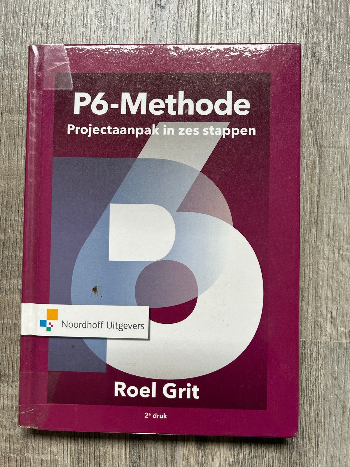 P6-Methode: Projectaanpak in zes stappen - Roel Grit, Ophalen of Verzenden, Gamma, Zo goed als nieuw, HBO