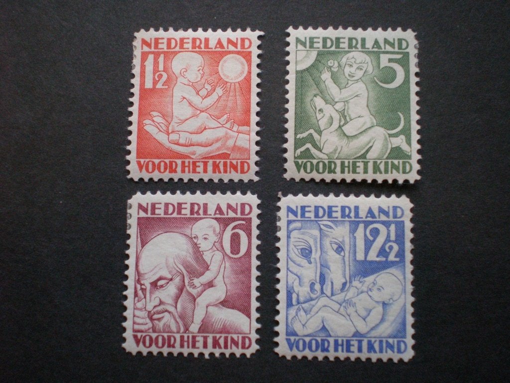 Nederland NVPH 232-235 ongebruikt ( U 775)..€ 3,50, Postzegels en Munten, Postzegels | Nederland, Verzenden
