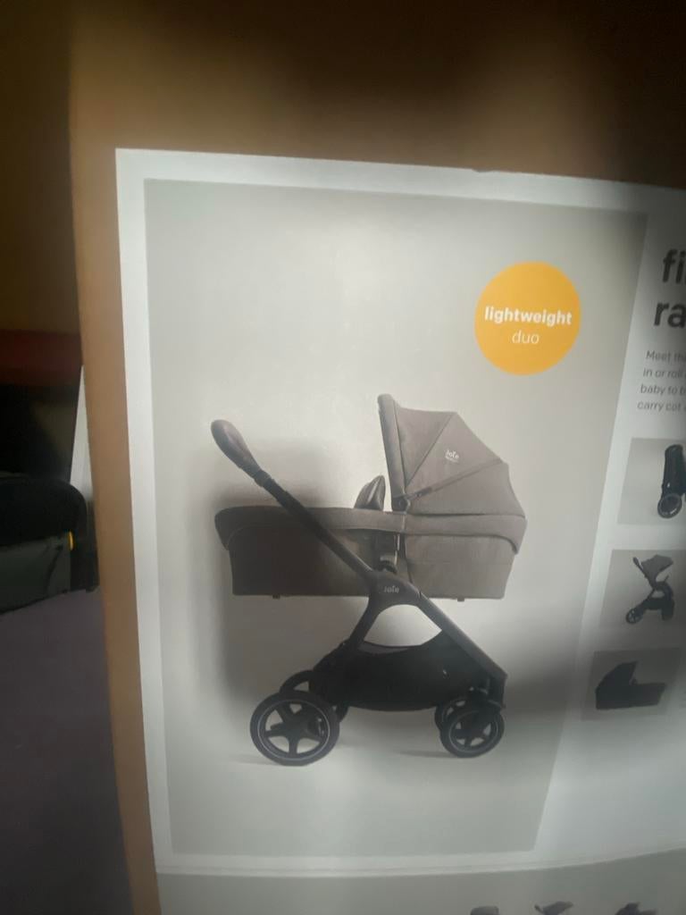 Joie Kinderwagen met Reiswieg - Lichtgewicht Duo, Kinderen en Baby's, Kinderwagens en Combinaties, Nieuw, Combiwagen, Met reiswieg