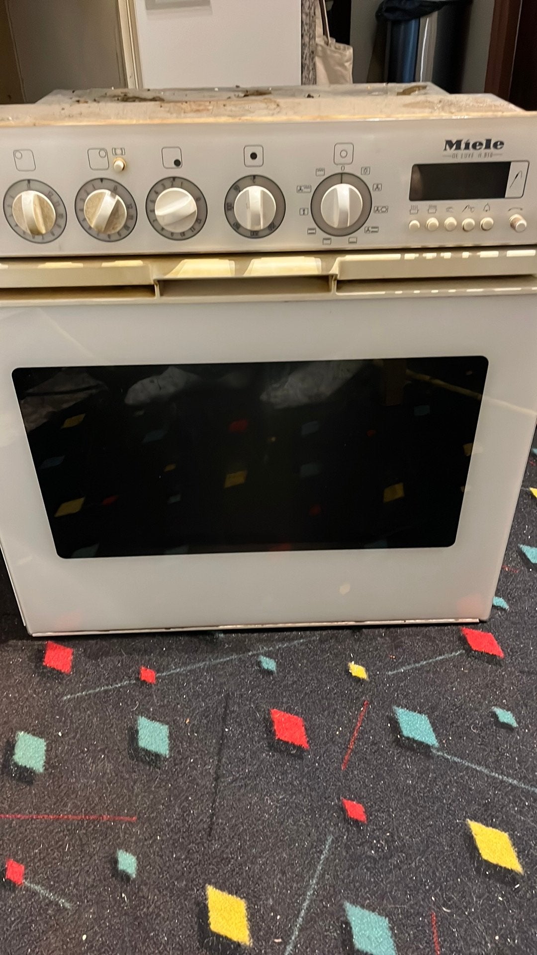 Miele de luxe h818 inbouwoven, Ophalen, Gebruikt, Oven, Hete lucht