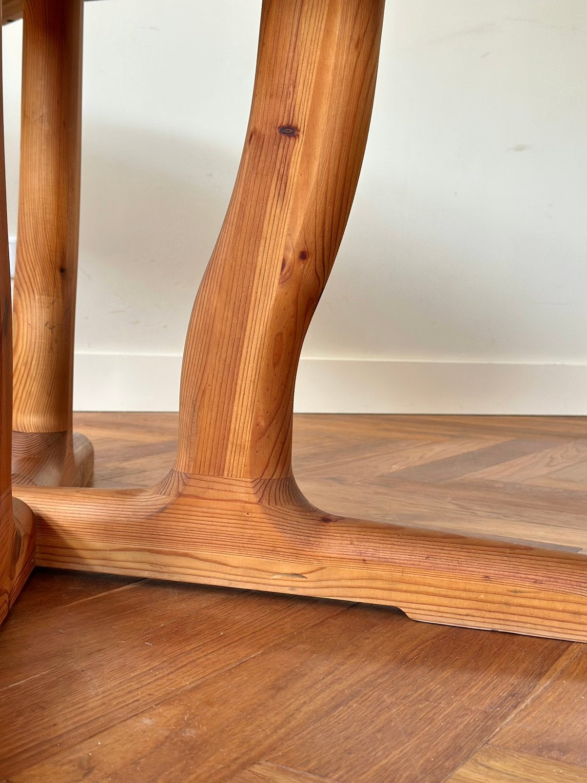 Vintage eettafel Deens Design Dyrlund hout jaren 50/60/70, Huis en Inrichting, Tafels | Eettafels, Ophalen, Gebruikt, Vintage