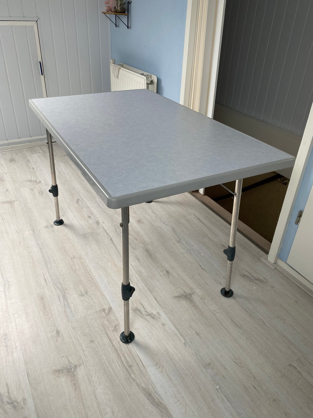 Dukdalf Campingtafel 115 cm x 70 cm (Licht gewicht), Ophalen, Zo goed als nieuw