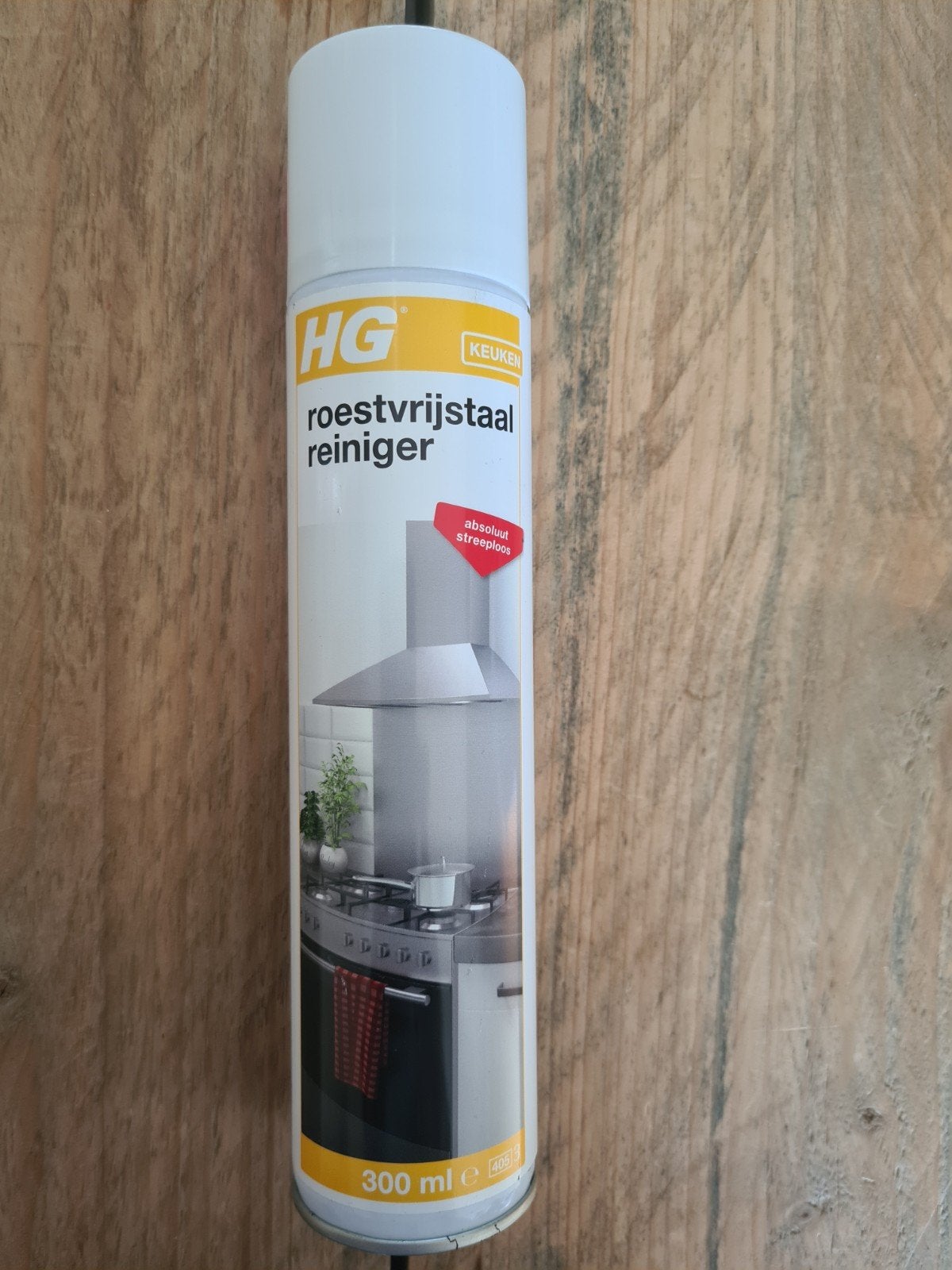 HG Roestvrijstaal Reiniger - Keuken (300 ml), Ophalen of Verzenden, Schoonmaakmiddel