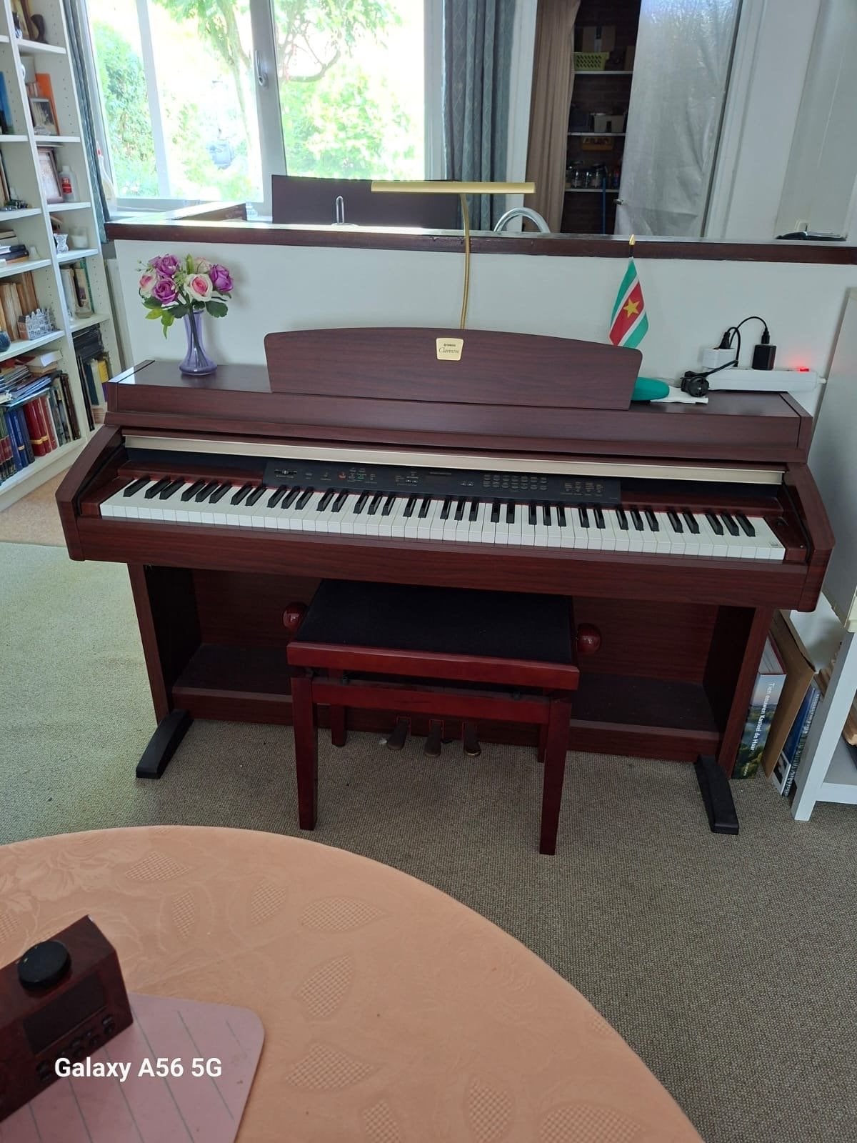 Yamaha Clavinova CLP-230 Digitale Piano, Muziek en Instrumenten, Ophalen, Gebruikt, Bruin, Digitaal