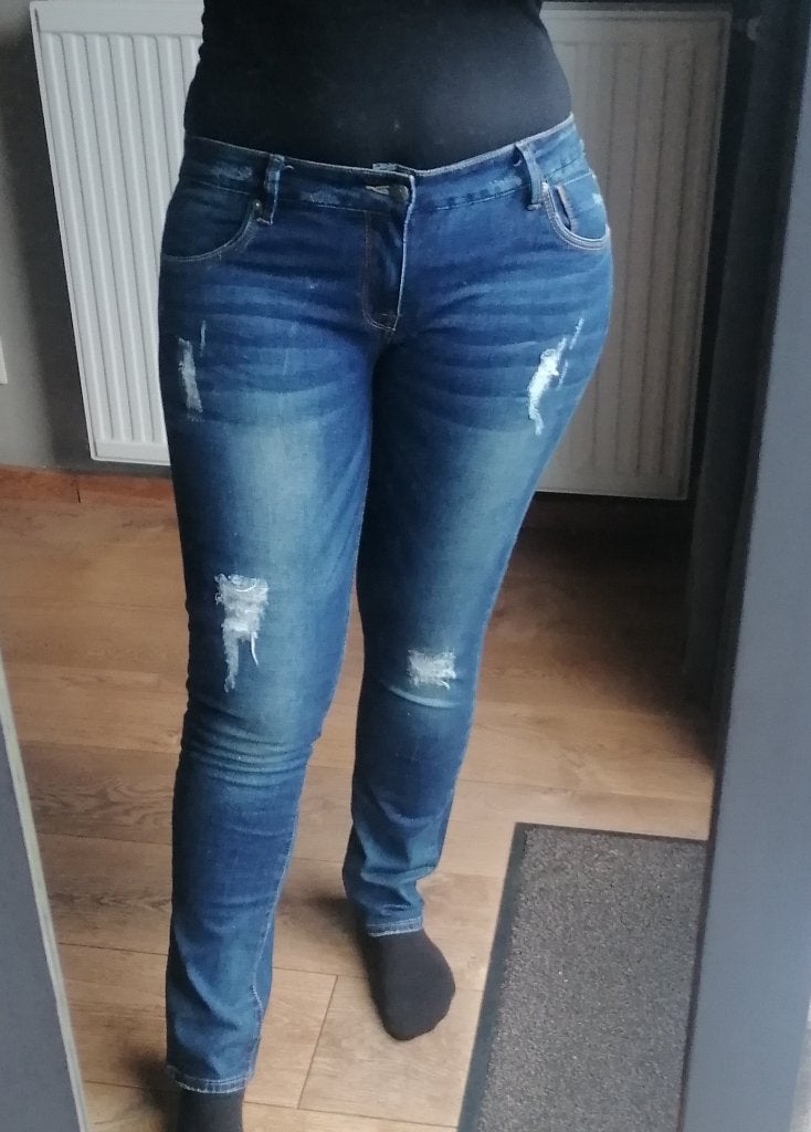Stijlvolle Blauwe Jeans met Scheuren - Maat W30 Silver Creek, Kleding | Dames, Silver Creek, Nieuw, W30 - W32 (confectie 38/40)