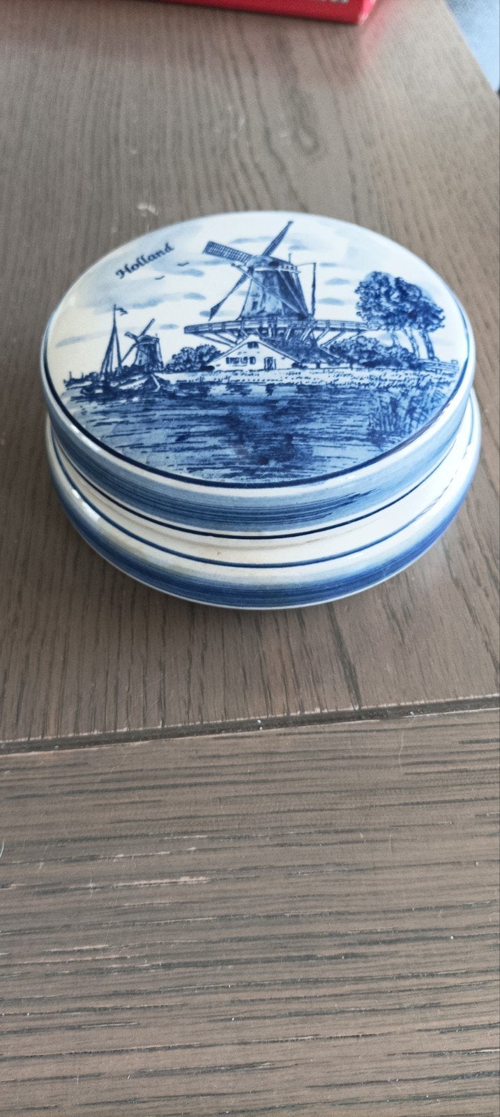 Royal Delft Holland doosje - handgeschilderd, Ophalen of Verzenden