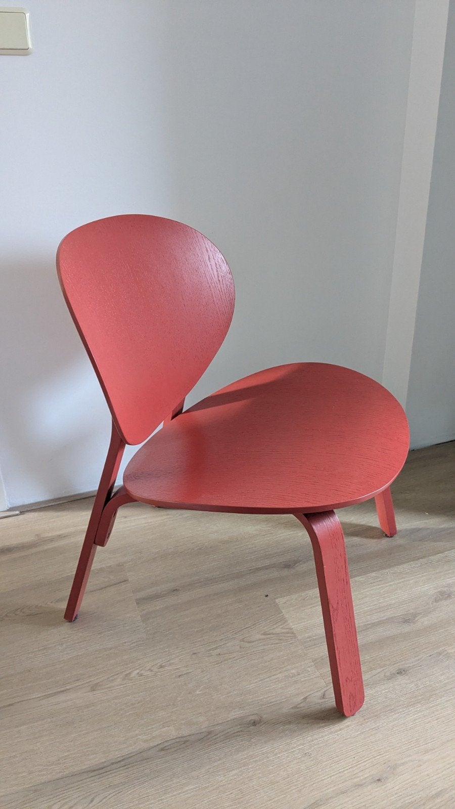 FRÖSET stoel IKEA rood, Ophalen, Modern, Eclectisch, Zo goed als nieuw, Eén