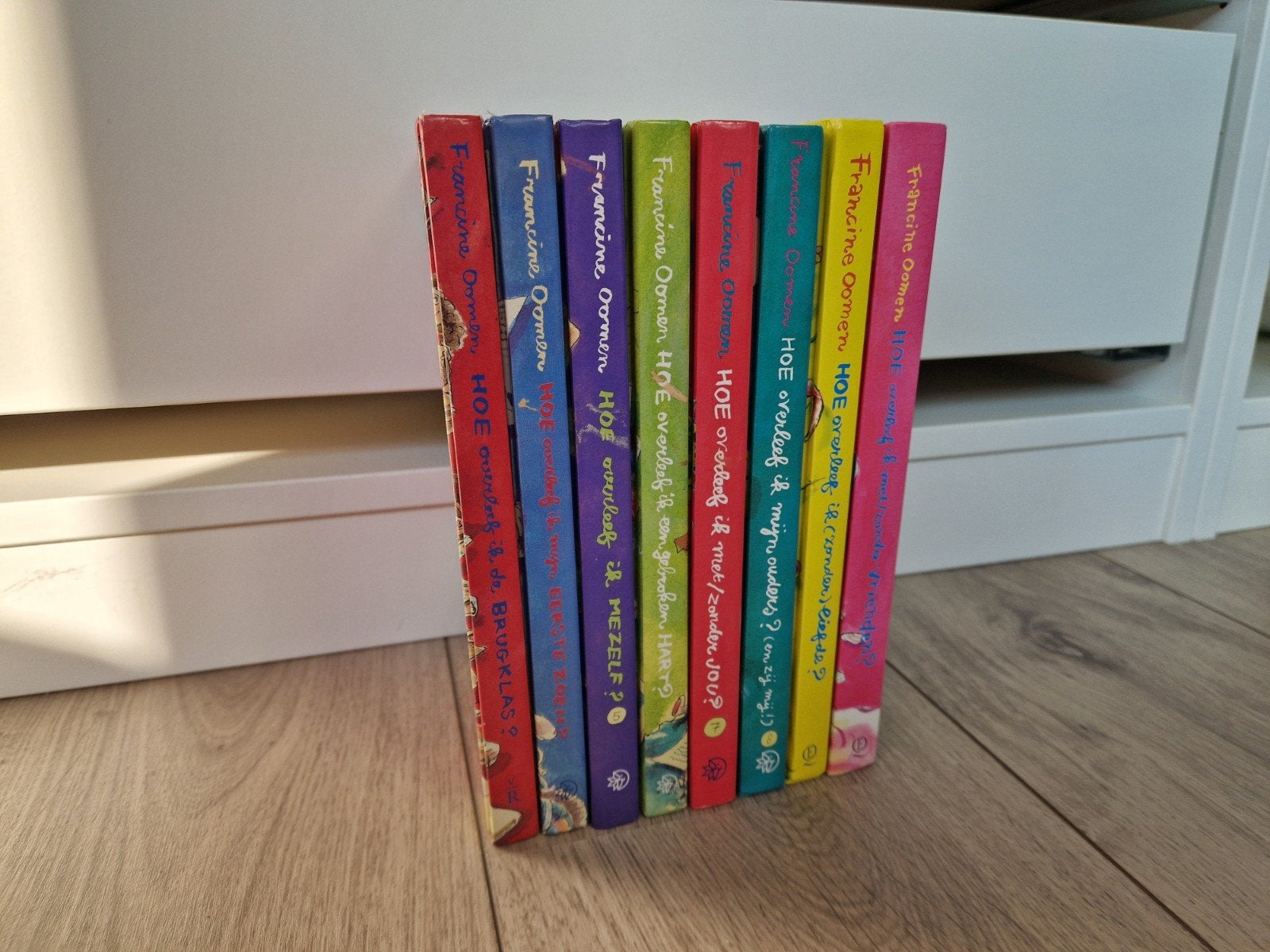 Serie Hoe overleef ik boeken, Boeken, Ophalen, Gelezen