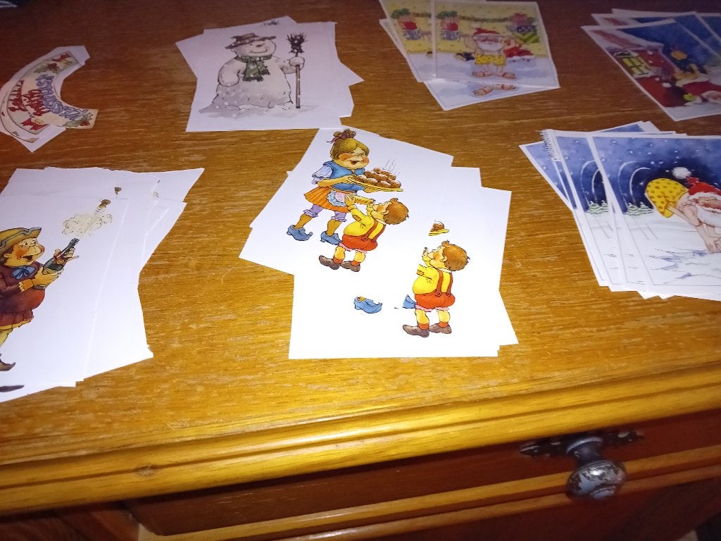 3 d kaarten kerst, Diversen, Kerst, Ophalen, Zo goed als nieuw