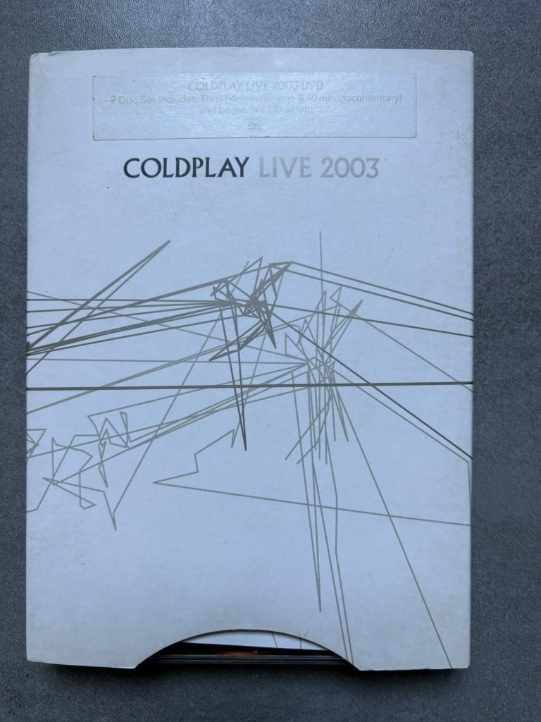 Coldplay - Live 2003 Digipack, leuke cd/dvd goede staat, Ophalen of Verzenden, Zo goed als nieuw, Boxset