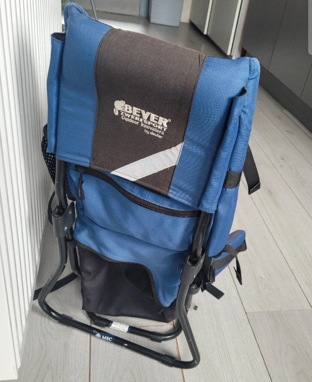 Draagrugzak Bever bij Deuter, Kinderen en Baby's, Ophalen, Rug