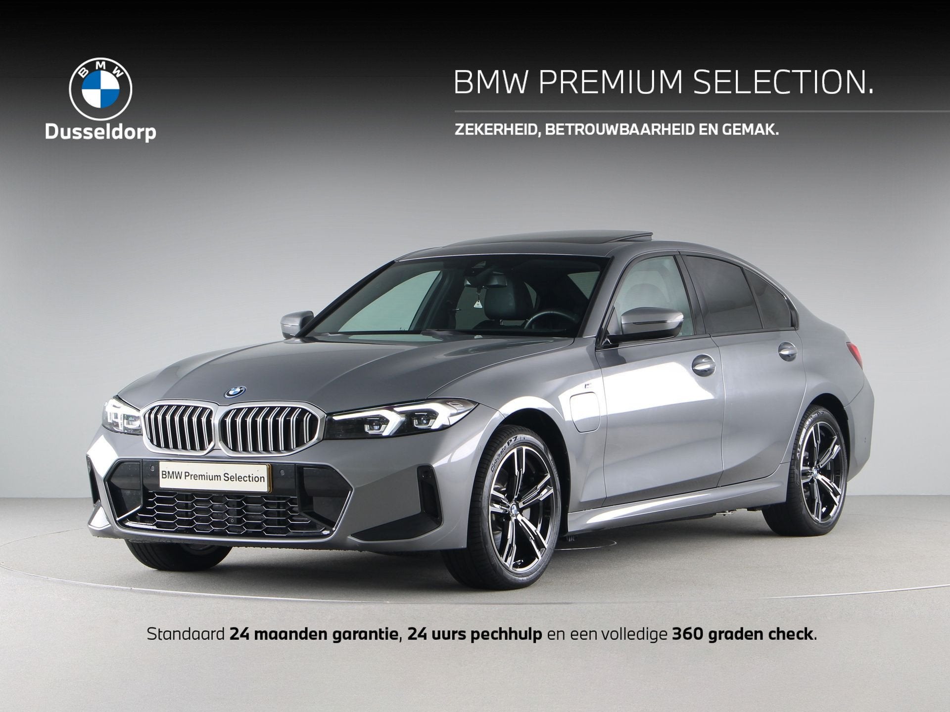 BMW 3 Serie 330e M-Sport (bj 2026, automaat), Auto's, Automaat, Achterwielaandrijving, Gebruikt, 4 cilinders