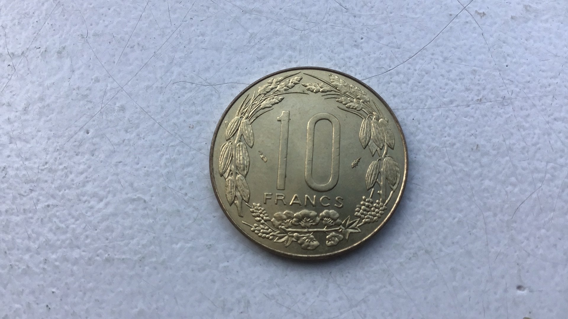 Centraal Afrikaanse staten 10 francs 1975., Ophalen of Verzenden