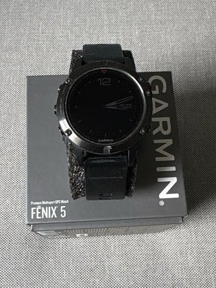Garmin Fenix 5 Multisport GPS Horloge, Ophalen, Afstand, Zwart, Zo goed als nieuw