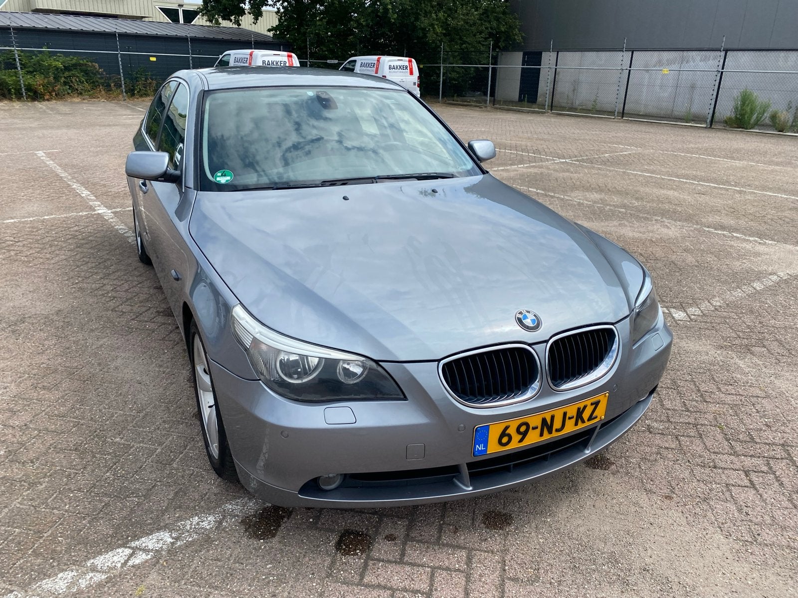BMW 5-Serie 2.2 I 520 AUT 2003 Grijs, Auto's, Achterwielaandrijving, Particulier, 170 pk, Sedan