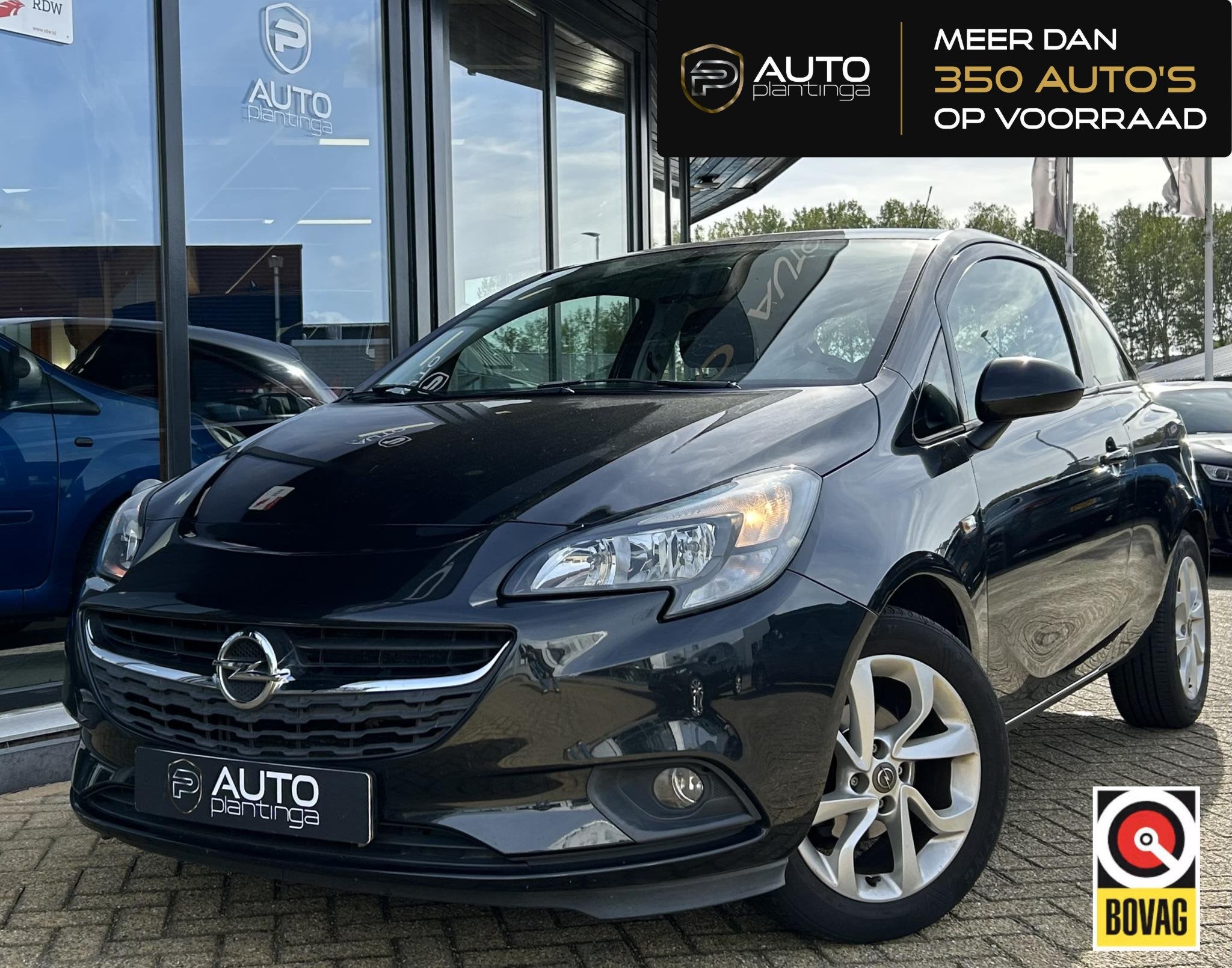 Opel Corsa 1.4 Edition 90PK | 2e Eigenaar | Dealeronderhoude, Voorwielaandrijving, Stof, Zwart, Origineel Nederlands