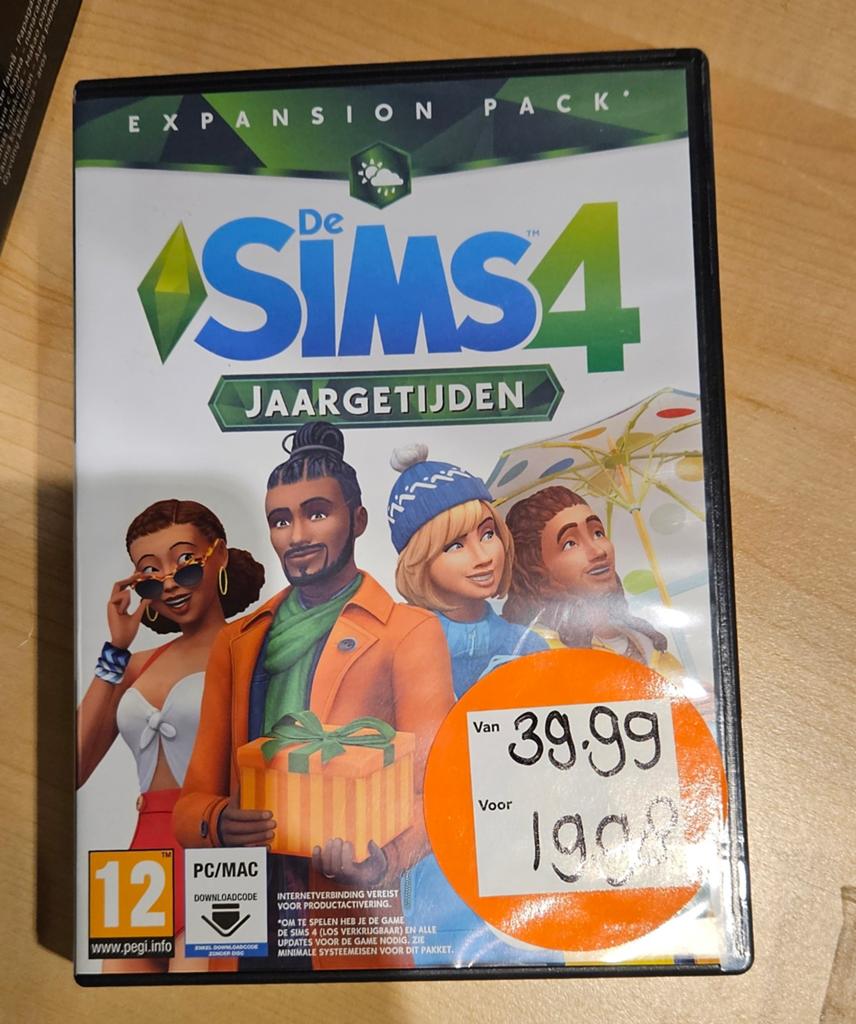 Sims 4 jaargetijden, Spelcomputers en Games, Games | Xbox 360, Ophalen, 1 speler, Nieuw, Vanaf 12 jaar