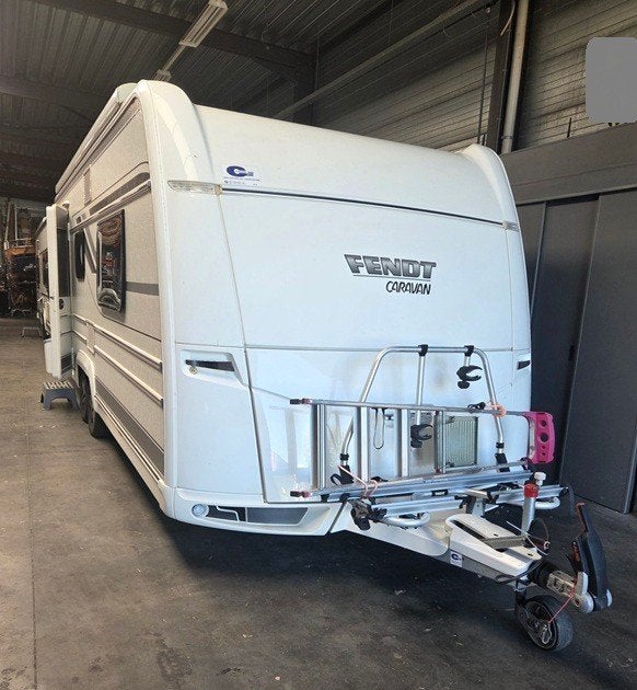 Fendt Brillant 650 TF, bj 2017, airco-mover-level-luifel, Caravans en Kamperen, Rondzit, Fietsenrek, Omvormbare zithoek, Particulier