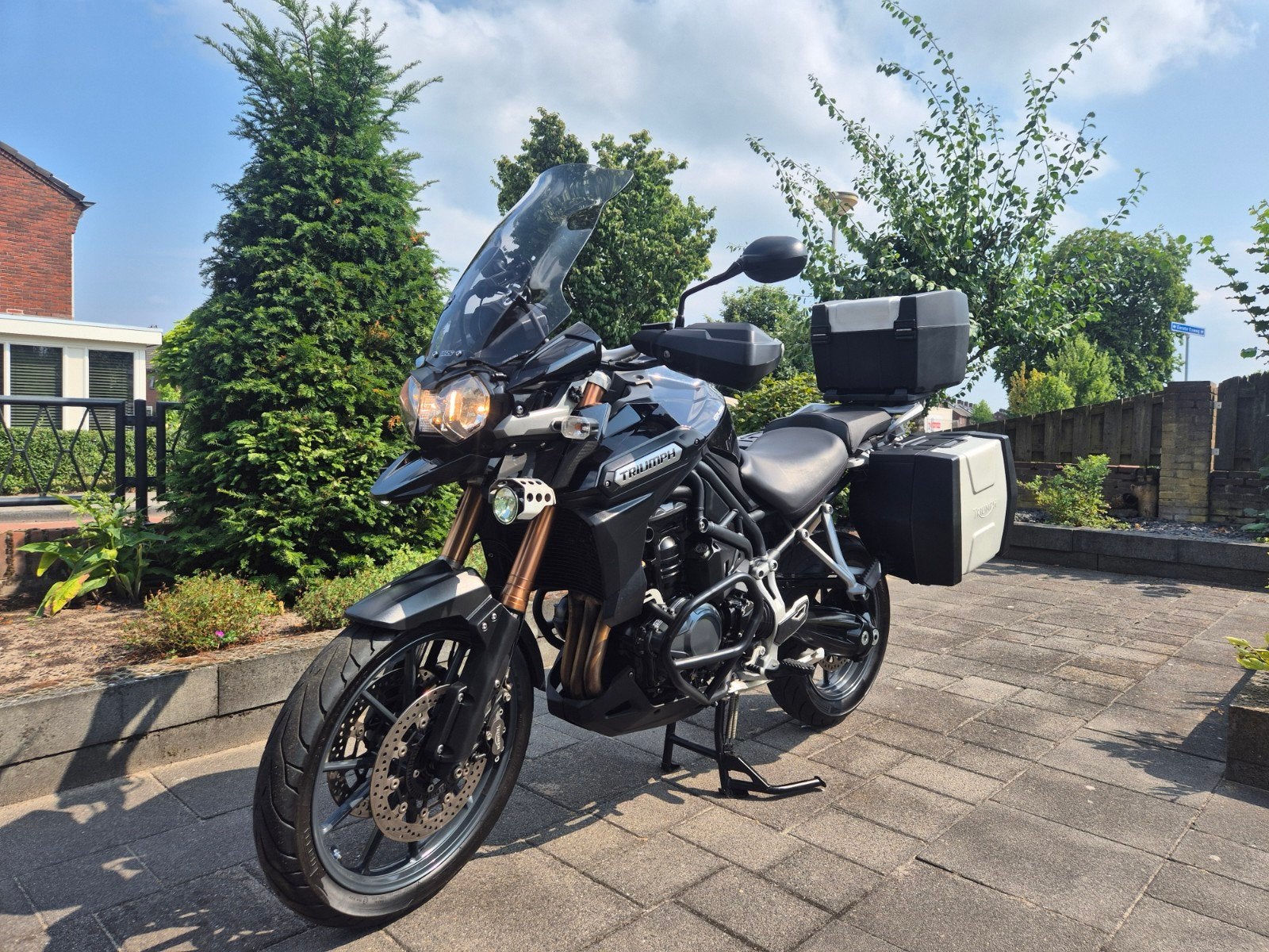 Triumph Tiger Explorer 1200 veel accessoires erg mooi bj2013, Motorrijbewijs A, 3 cilinders, Meer dan 35 kW, Toermotor