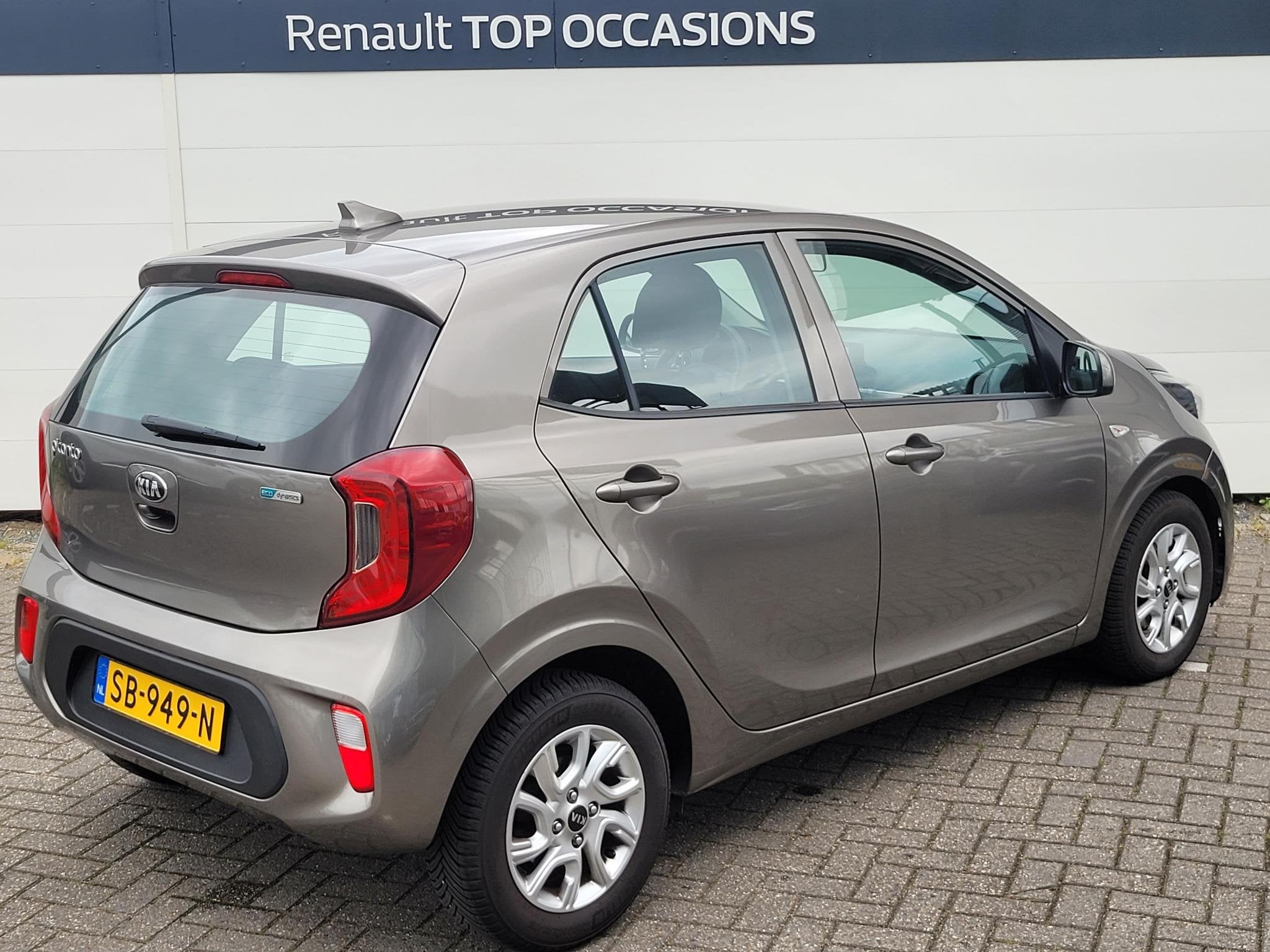 Kia Picanto 1.0 CVVT ComfortPlusLine Navigator | Navigatie |, Stof, Gebruikt, Start-stop-systeem, Met garantie (alle)