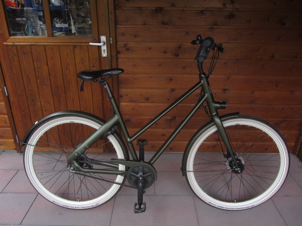 Cortina Blau Belt Drive Damesfiets, 7 Versn. Framemaat 56, 56 cm of meer, Zo goed als nieuw, Ophalen, Overige merken