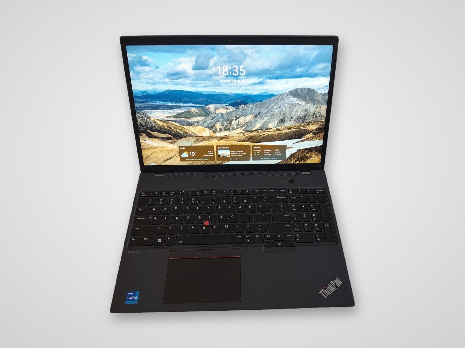 Lenovo ThinkPad T16 Gen 2 - Intel Core i7, Qwerty, Ophalen of Verzenden, Zo goed als nieuw, SSD