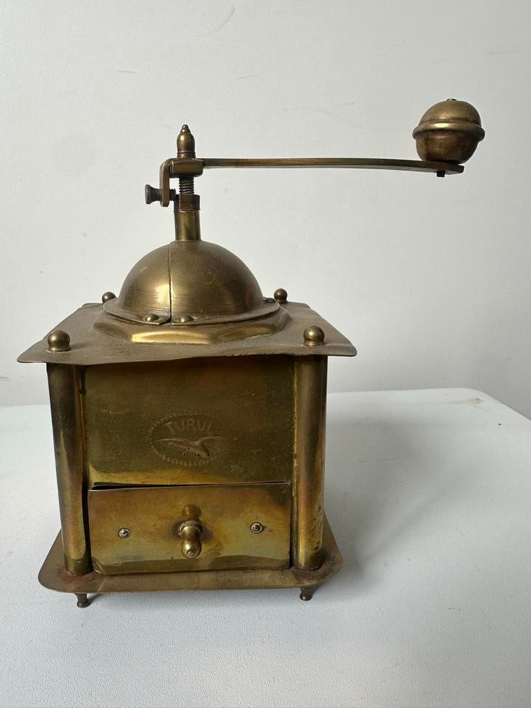 Vintage Turul Koffiemolen - Messing, Ophalen of Verzenden
