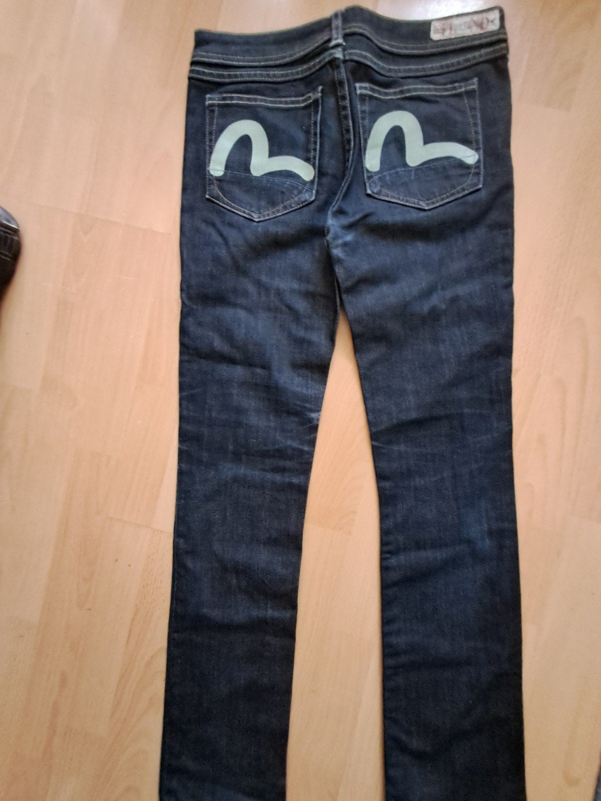 Evisu Spijkerbroek Dames W28 L31, Blauw, Ophalen of Verzenden, W28 - W29 (confectie 36), Evisu
