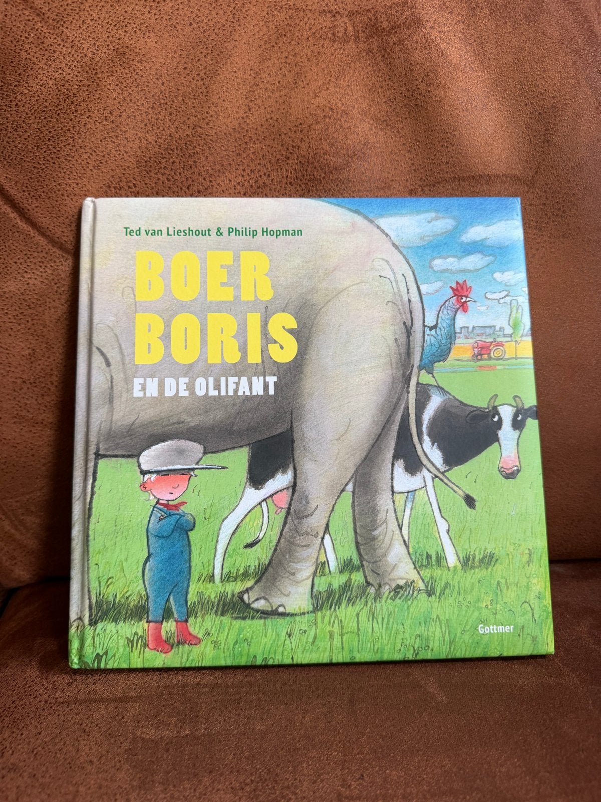 Boer Boris en de Olifant - Prentenboek, Boeken, Fictie algemeen, Jongen of Meisje, Ophalen of Verzenden, Zo goed als nieuw