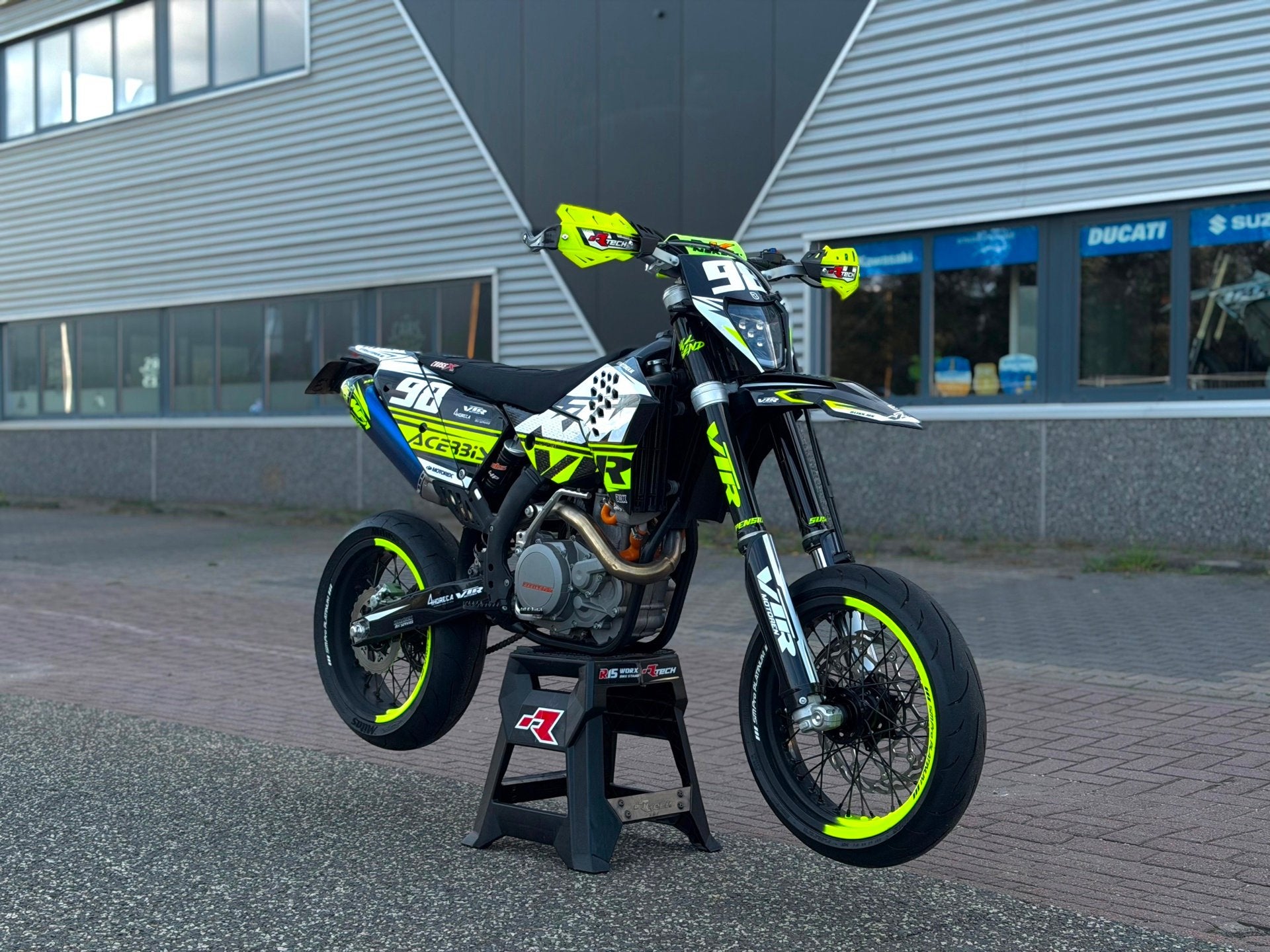 KTM 530 EXC-R 2010 Supermoto Supermotard A2 rijbewijs, Motoren, Ktm, Toermotor, 510 cc, 11 kW of minder