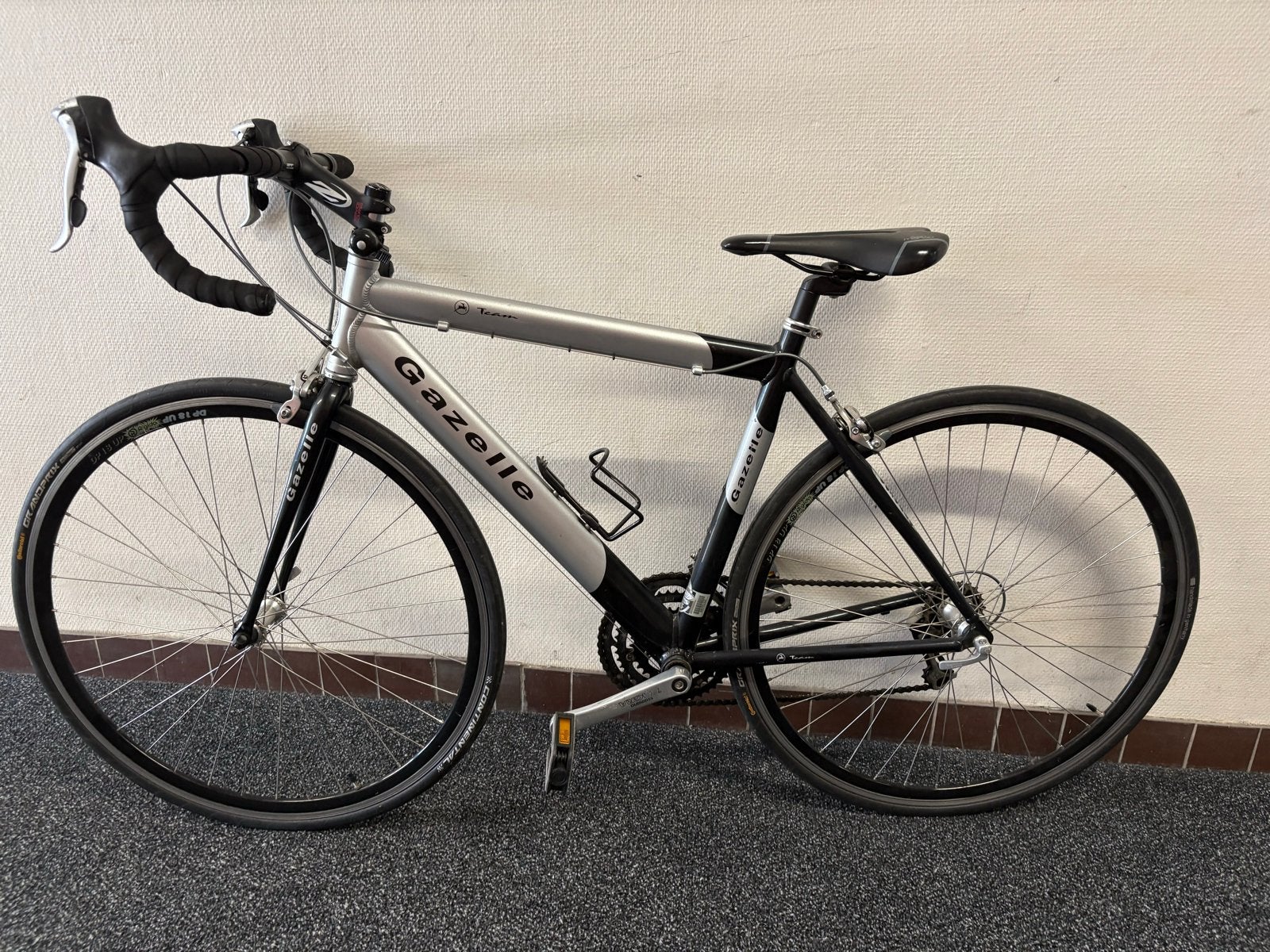 Gazelle racefiets, Fietsen en Brommers, Fietsen | Racefietsen, Ophalen, Velgrem, Aluminium, 49 tot 53 cm