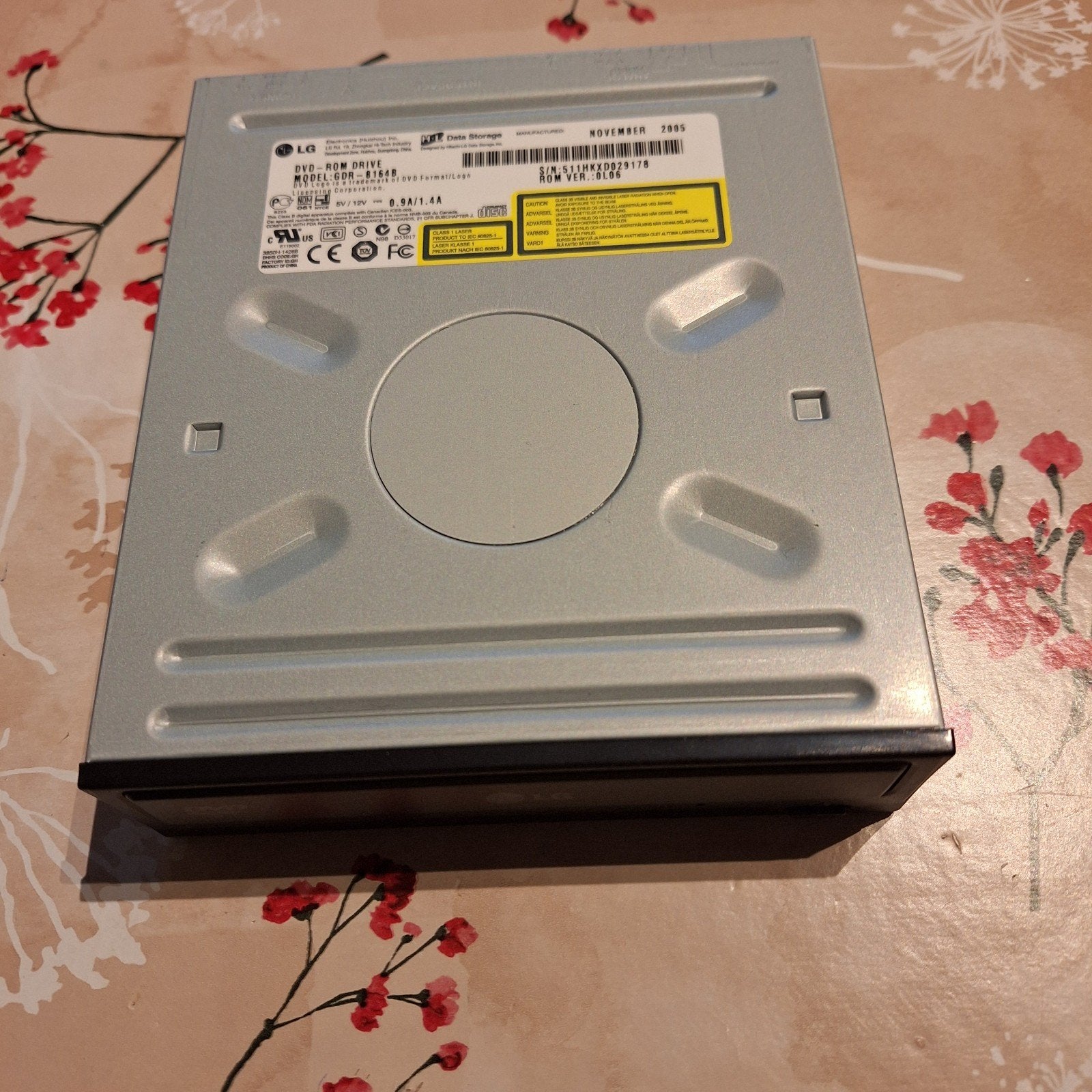 LG DVD-ROM Speler voor PC (Model GDR-8164B) – Perfect voor r, Computers en Software, Intern, Gebruikt, Ophalen of Verzenden, Windows