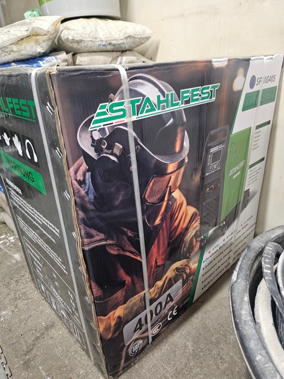 Nieuwe Stahlfest SFMIG 405 lasapparaat - ongebruikt, Ophalen, Nieuw, 250 ampère of meer
