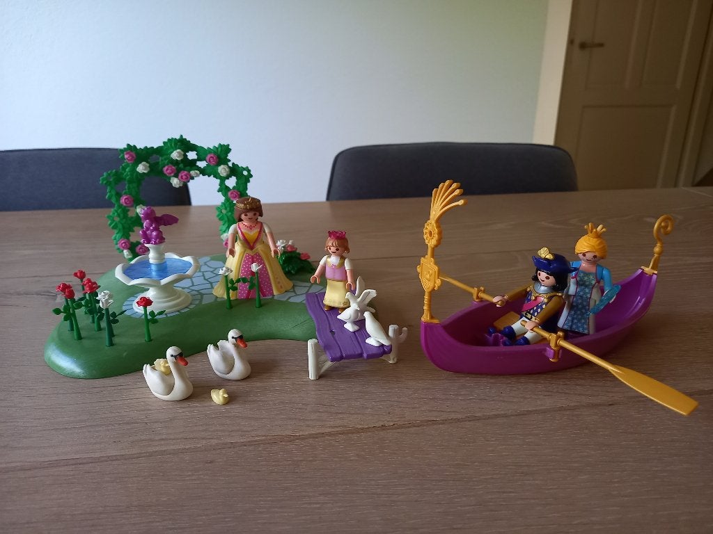 Playmobil Prinsesseneiland met gondel - 5456, Ophalen of Verzenden, Zo goed als nieuw, Princess