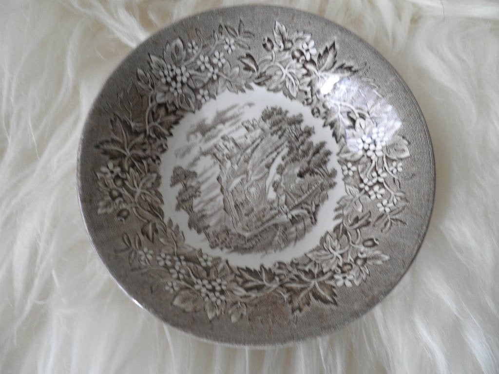 English Ironstone Castle schaaltje, Ophalen of Verzenden