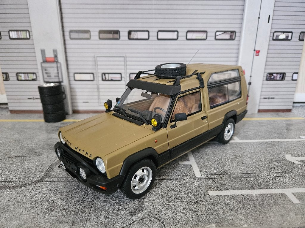 OttOMobile Talbot Rancho Grand Raid 1980 1/18 in ovp, Ophalen of Verzenden, Zo goed als nieuw, Auto, OttOMobile