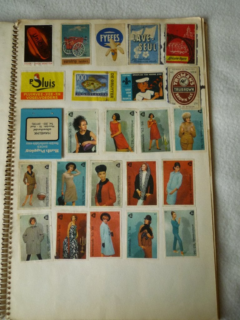 Flinke verzameling vintage lucifer doosjes, Ophalen of Verzenden