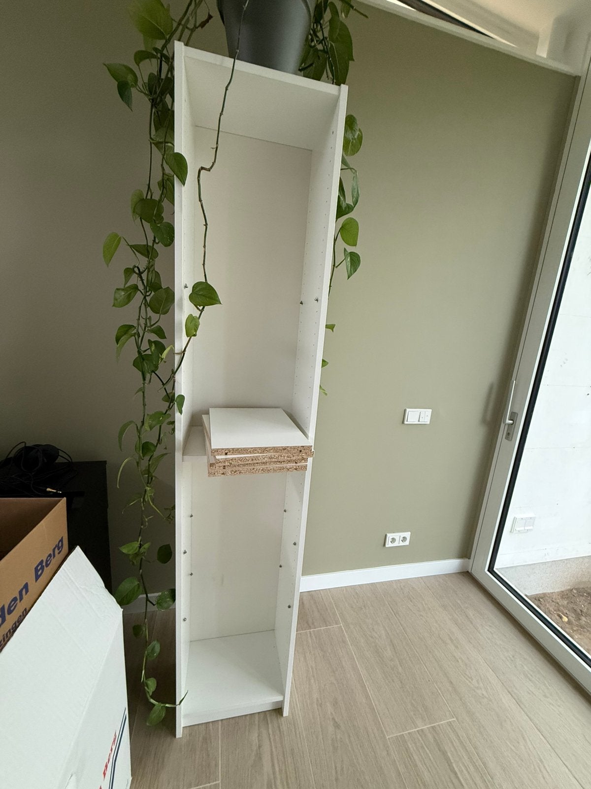 Enkele IKEA Billy en 5 opzetkasten, Huis en Inrichting, Ophalen, 200 cm of meer, 50 tot 100 cm, Zo goed als nieuw