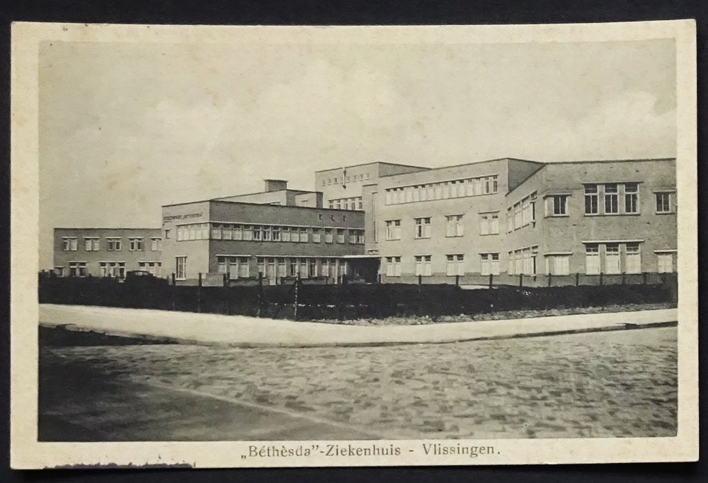 Vlissingen, Béthèsda - Ziekenhuis. 1936., Ophalen of Verzenden, 1920 tot 1940, Gelopen, Zeeland