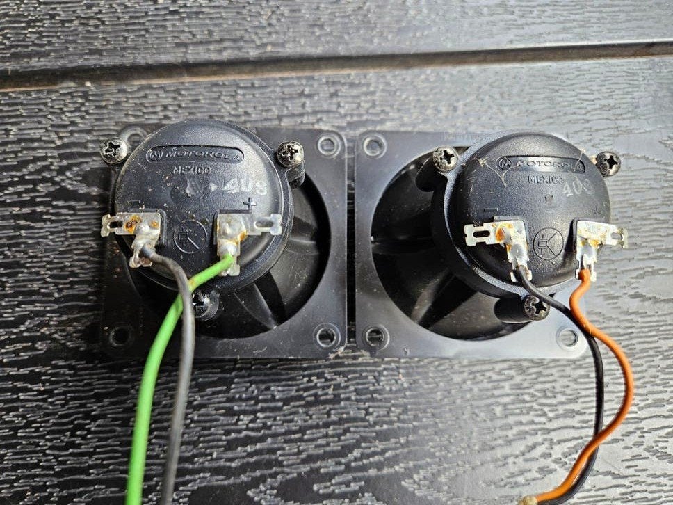 Motorola piezo tweeter, Ophalen of Verzenden, Minder dan 60 watt, Overige typen, Overige merken