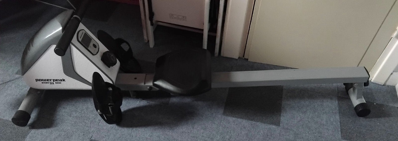 Powerpeak Roeitrainer Energy line, Ophalen, Gebruikt, Benen, Metaal