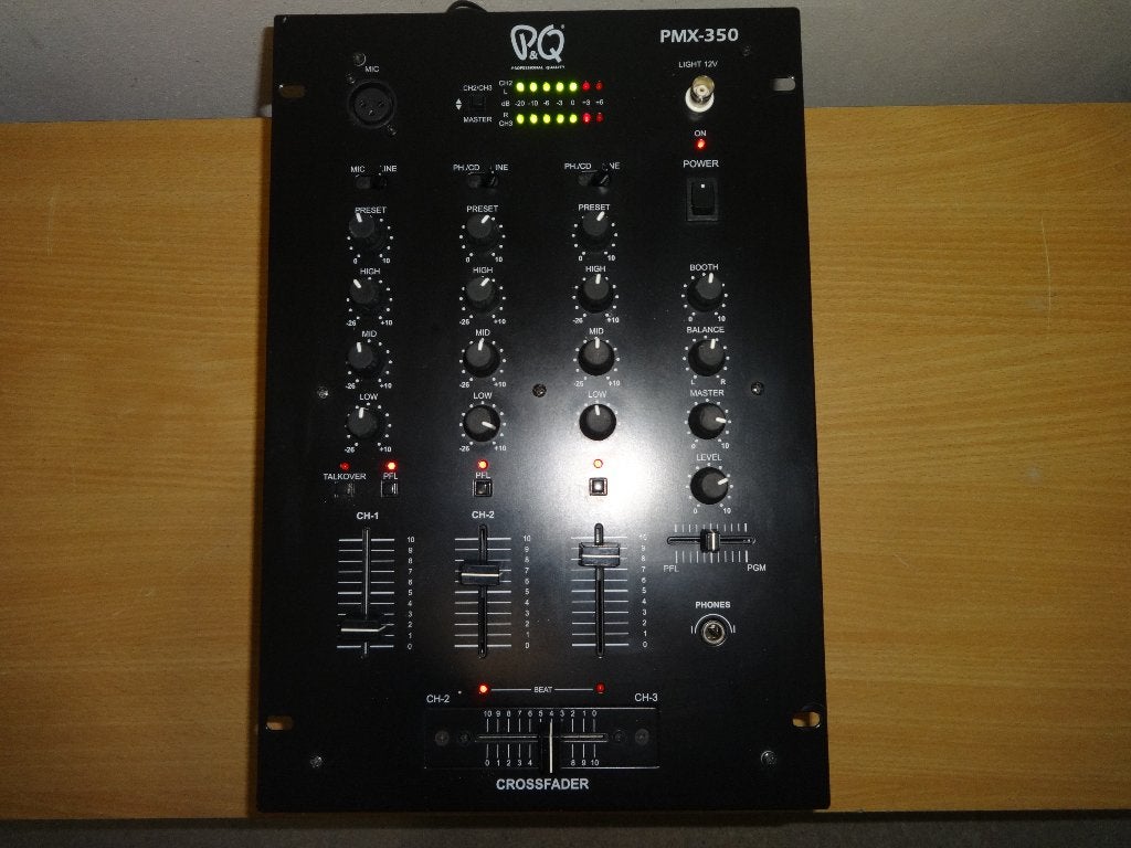 P&Q PMX-350, Ophalen of Verzenden, Gebruikt, Audio